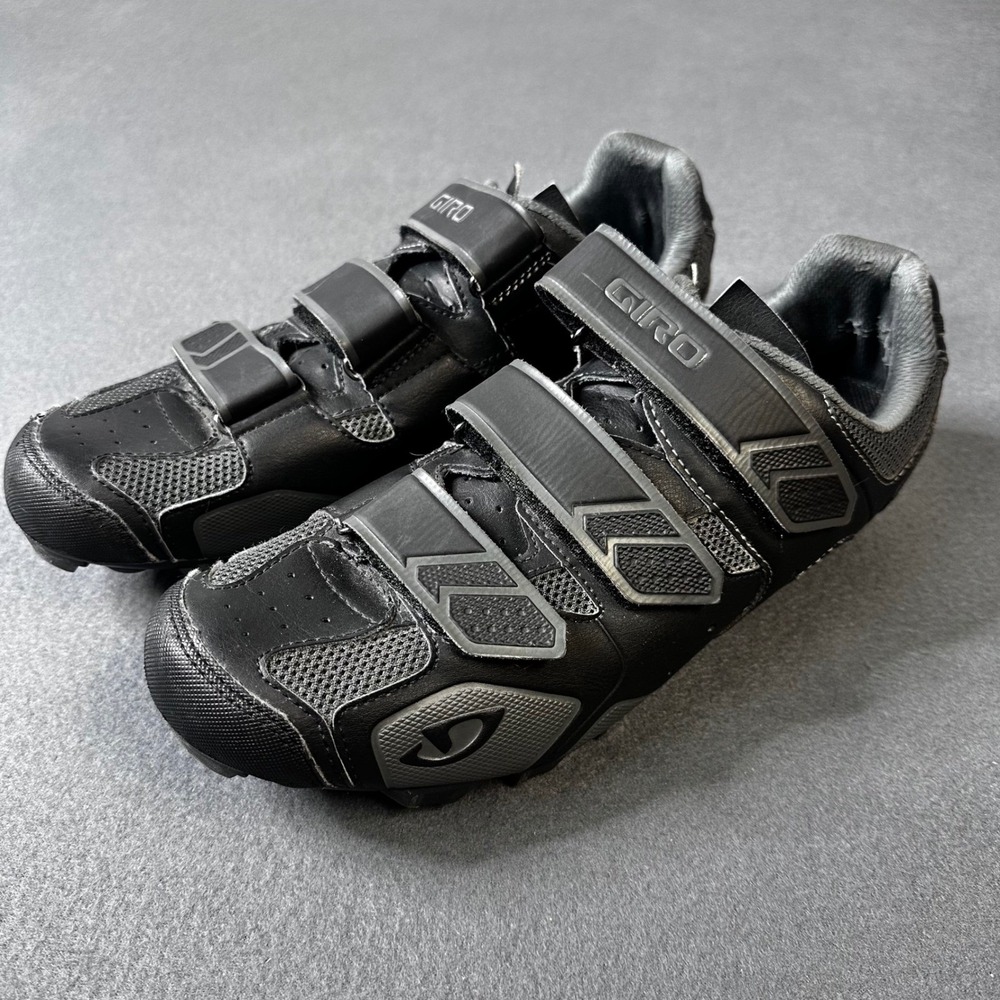 Giro Carbide R Mountain Bike Shoes Black Charcoal Mens MTB Cycling Shoes - Picture 2 of 14